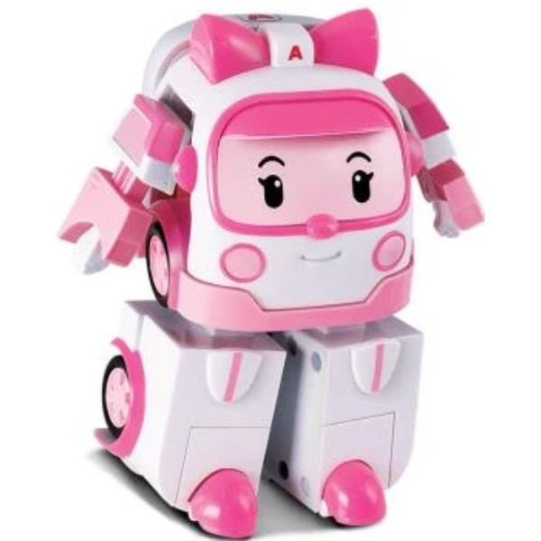 Фото - Машинка-трансформер Robocar Poli Эмбер 10 см (MRT-0651)